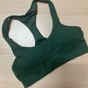 Aerie Ribbed Racerback Sports Bra
